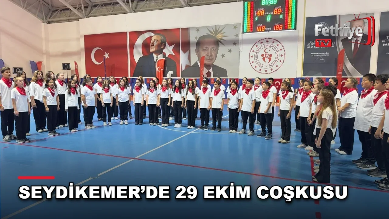 Seydikemer’de 29 Ekim Coşkusu