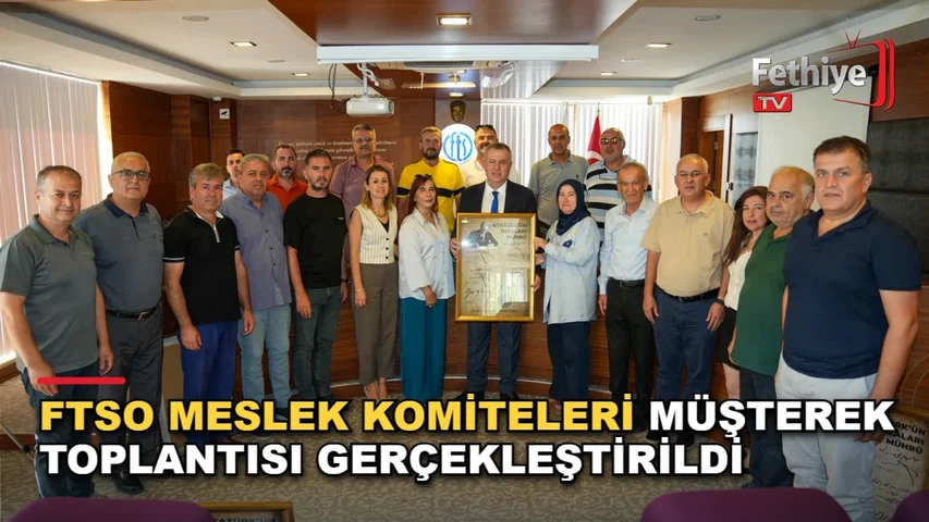 FTSO Yönetim Kurulu Başkanı Osman Çıralı'nın meslek komiteleri toplantısında yaptığı konuşma