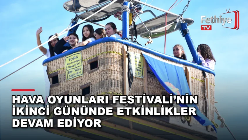 Fethiye Ölüdeniz Hava Oyunları Festivali'nde Beşkaza Meydanı ve Belcekız Plajı'nda etkinlikler sürüyor