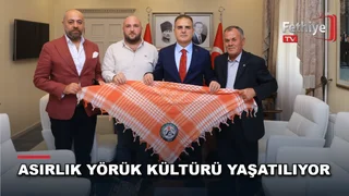Muğla Valisi İdris Akbıyık, Yörük Toyu hazırlıkları için ziyaret eden dernek yöneticilerini kabul etti