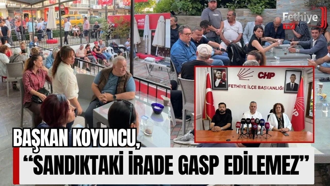 Başkan Koyuncu, “Sandıktaki İrade Gasp Edilemez”
