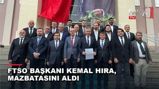 FTSO Başkanı Kemal Hıra, mazbatasını alarak Fethiye için tarım ve turizm projelerine odaklandı.