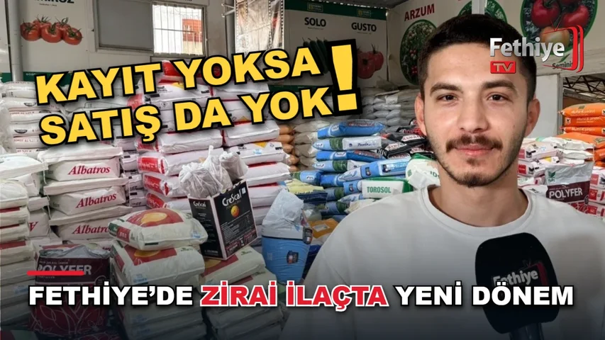 Fethiye’de zirai ilaç satışlarında B-Reçete sistemi ve Tarım Cebimde uygulaması bilgilendirmesi