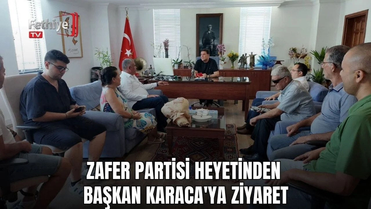 Zafer Partisi Heyetinden Başkan Karaca'ya Ziyaret