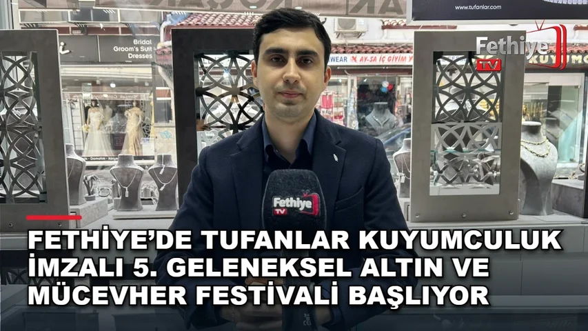Fethiye'de düzenlenen Geleneksel Altın ve Mücevher Festivali'nde sergilenen özel koleksiyonlar