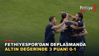 Fethiyespor, deplasmanda Serikspor'u 1-0 mağlup ederek sezonun ilk galibiyetini aldı