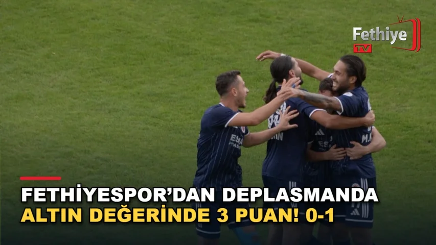 Fethiyespor, deplasmanda Serikspor'u 1-0 mağlup ederek sezonun ilk galibiyetini aldı