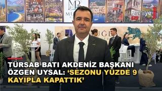 TÜRSAB Batı Akdeniz Bölge Temsil Kurulu Başkanı Özgen Uysal, Antalya Turizm Fuarı'nda sektör temsilcileriyle bir araya geldi.