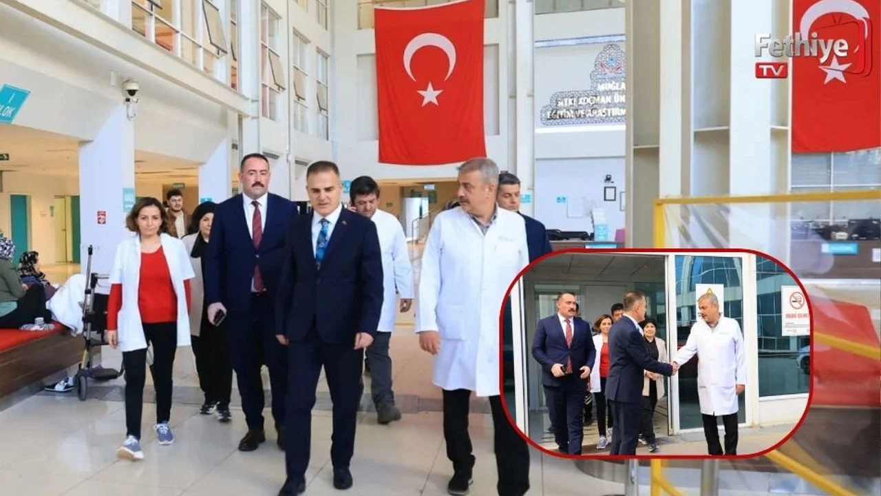 Vali Akbıyık'tan Muğla Eğitim Ve Araştırma Hastanesi'nde Denetim