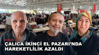 Fethiye Çalıca İkinci El Pazarı'nda tezgâh açan esnaf, artan maliyetler ve düşen alım gücünü değerlendirdi