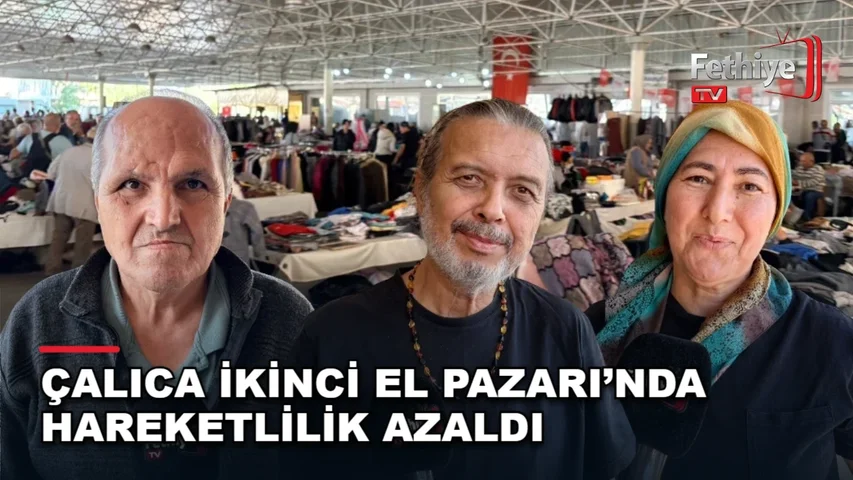 Fethiye Çalıca İkinci El Pazarı'nda tezgâh açan esnaf, artan maliyetler ve düşen alım gücünü değerlendirdi