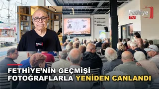 Fethiye Kültür Evi'nde düzenlenen nostalji günlerinde Şükrü Gürel geçmişi anlattı