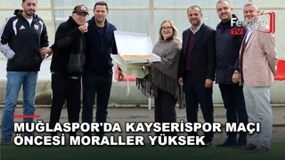 Muğlaspor, Kayserispor maçı hazırlıklarını Kemal Dirikan Tesisleri'nde sürdürdü