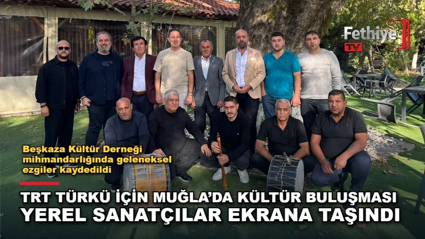 Sümer Ezgü ile Anadolu'dan Geldik programının Muğla çekimlerinde yerel sanatçılar geleneksel ezgileri seslendirdi.
