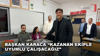Fethiye Ticaret ve Sanayi Odası seçimlerinde oy kullanan Belediye Başkanı Alim Karaca