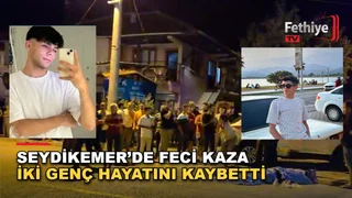 Gerişburnu Mahallesi Saklıkent yolunda motosiklet ve otomobilin çarpışması sonucu iki genç hayatını kaybetti.