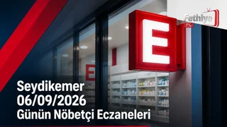 Seydikemer 06/09/2026 Günün Nöbetçi Eczaneleri görseli