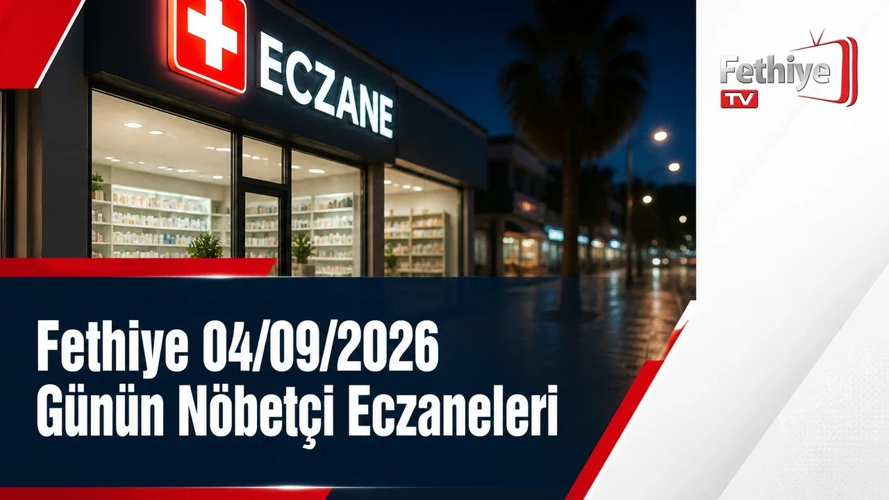Fethiye 04/09/2026 Günün Nöbetçi Eczaneleri