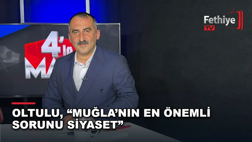 MHP Muğla İl Başkanı Emrah Oltulu, Fethiye'de düzenlenen 4'lü Masa programında gündeme dair açıklamalarda bulundu.