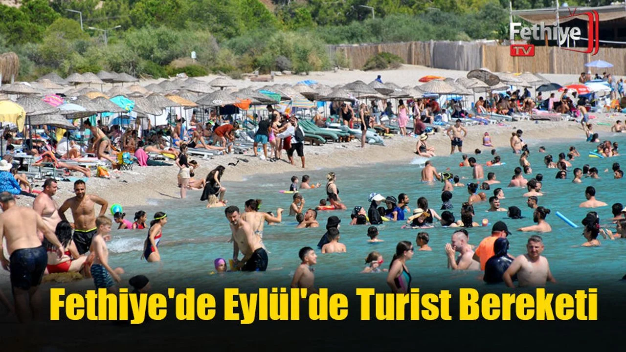 Fethiye'de Eylül'de Turist Bereketi