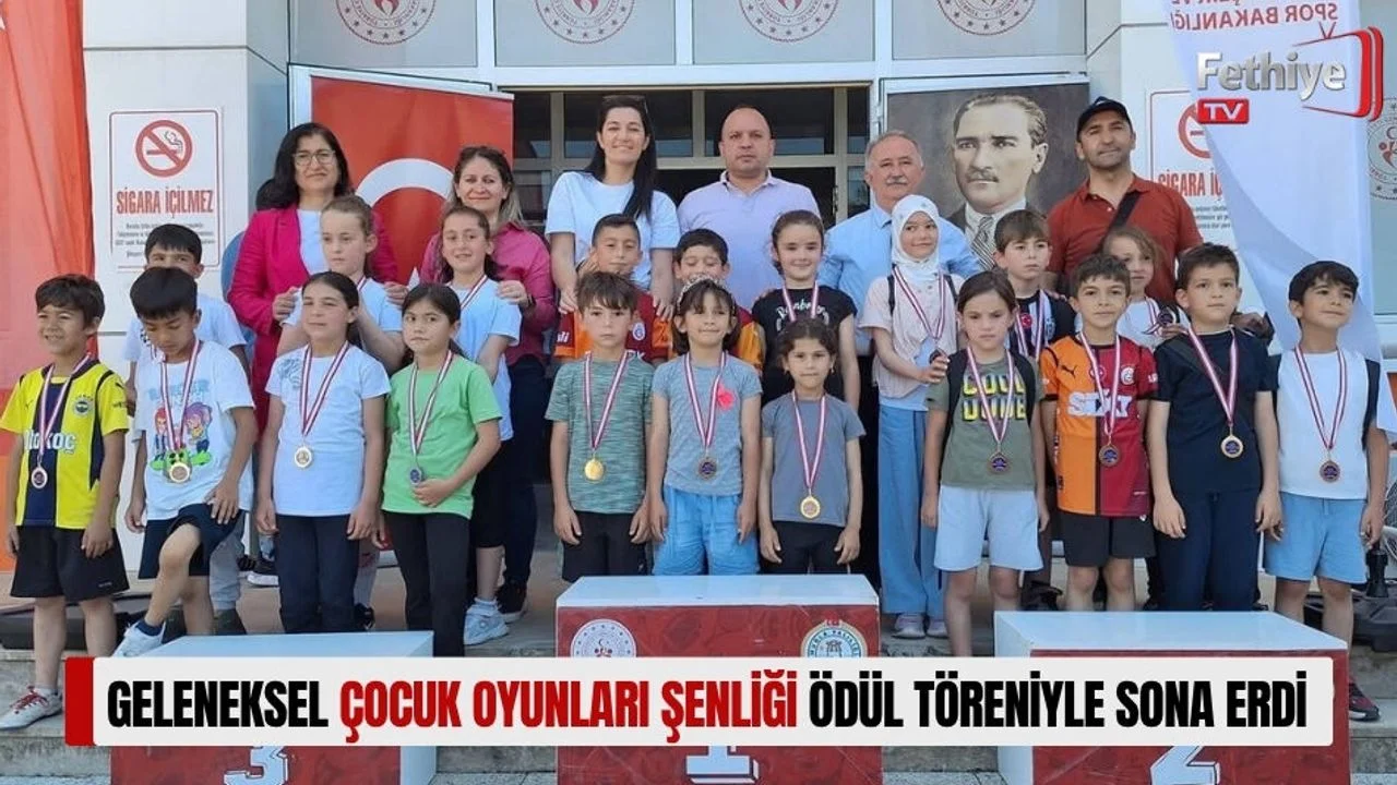 Geleneksel Çocuk Oyunları Şenliği Ödül Töreniyle Sona Erdi