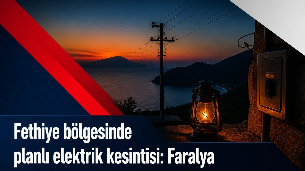 Temsili görsel: Fethiye bölgesinde planlı elektrik kesintisi: Faralya