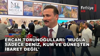 Ercan Torunoğulları, Antalya Turizm Fuarı’nda Muğla turizminin çeşitlendirilmesi ve 2027 hedeflerini değerlendirdi.