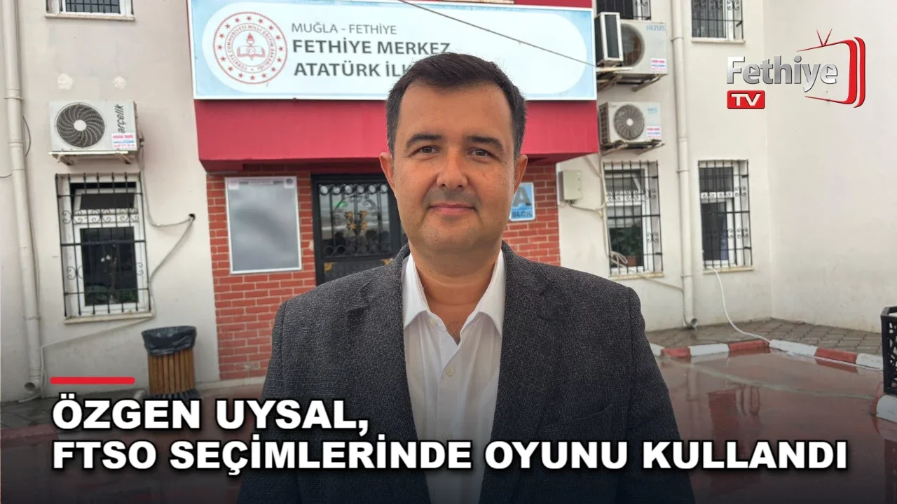 Özgen Uysal, FTSO Seçimlerinde Oyunu Kullandı