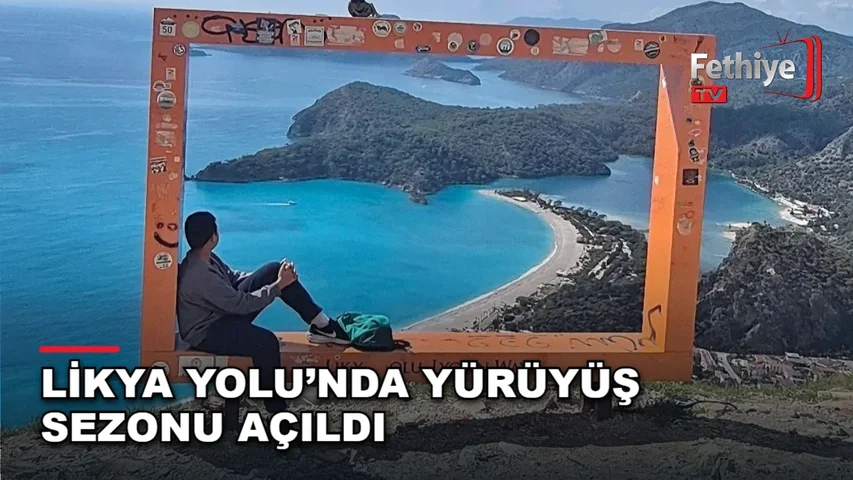 Fethiye Ovacık'tan başlayan Likya Yolu'nda yürüyüş sezonu doğaseverlerle açıldı