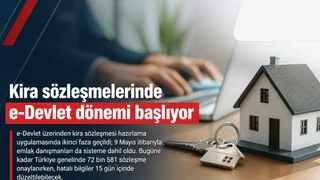 Temsili görsel: Emlak danışmanları ve tarafların onayına sunulan kira sözleşmesi işlemleri e-Devlet üzerinden ikinci faza geçti.