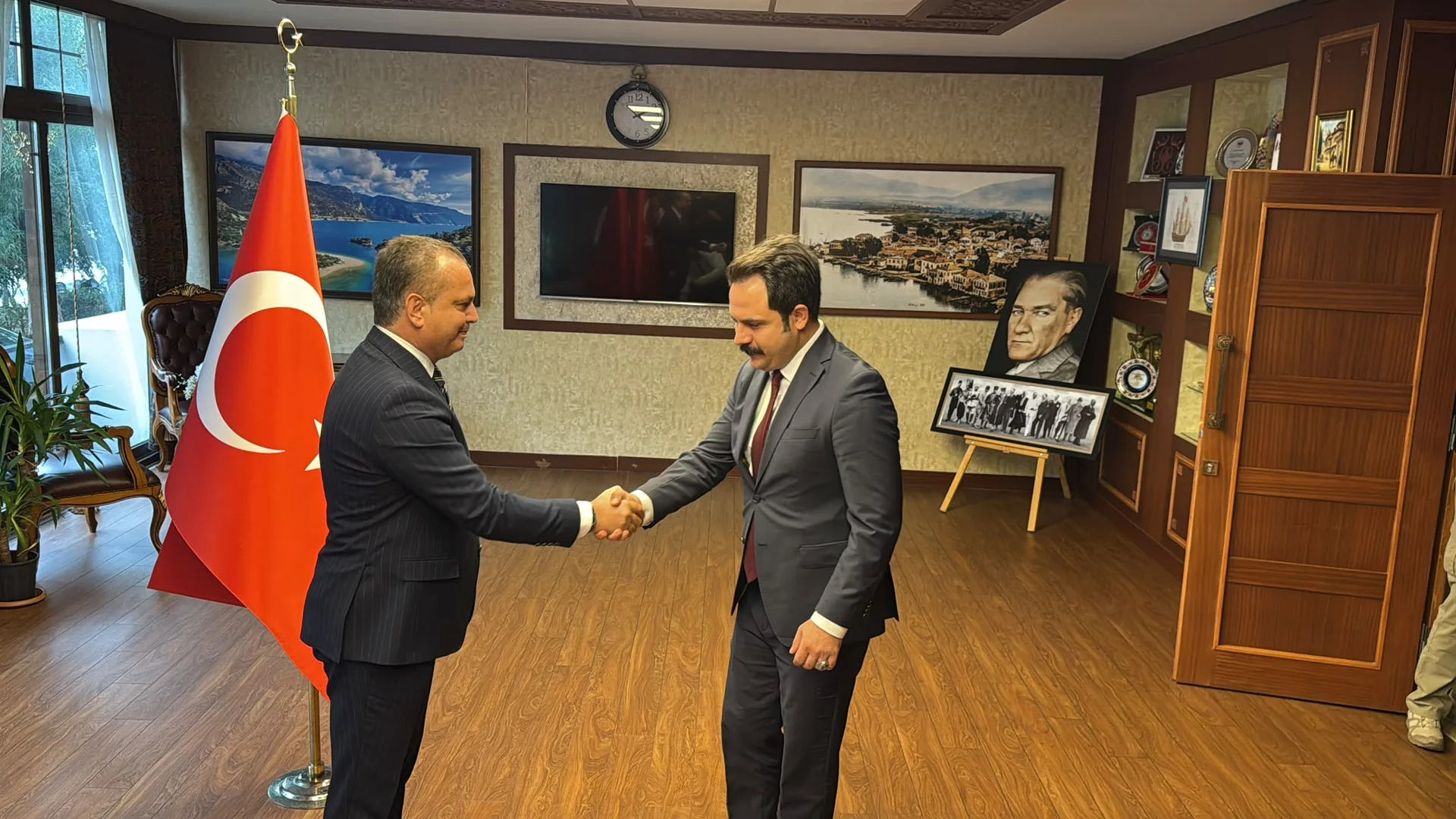 Fethiye’de 29 Ekim Bayramlaşma Töreniyle Başladı