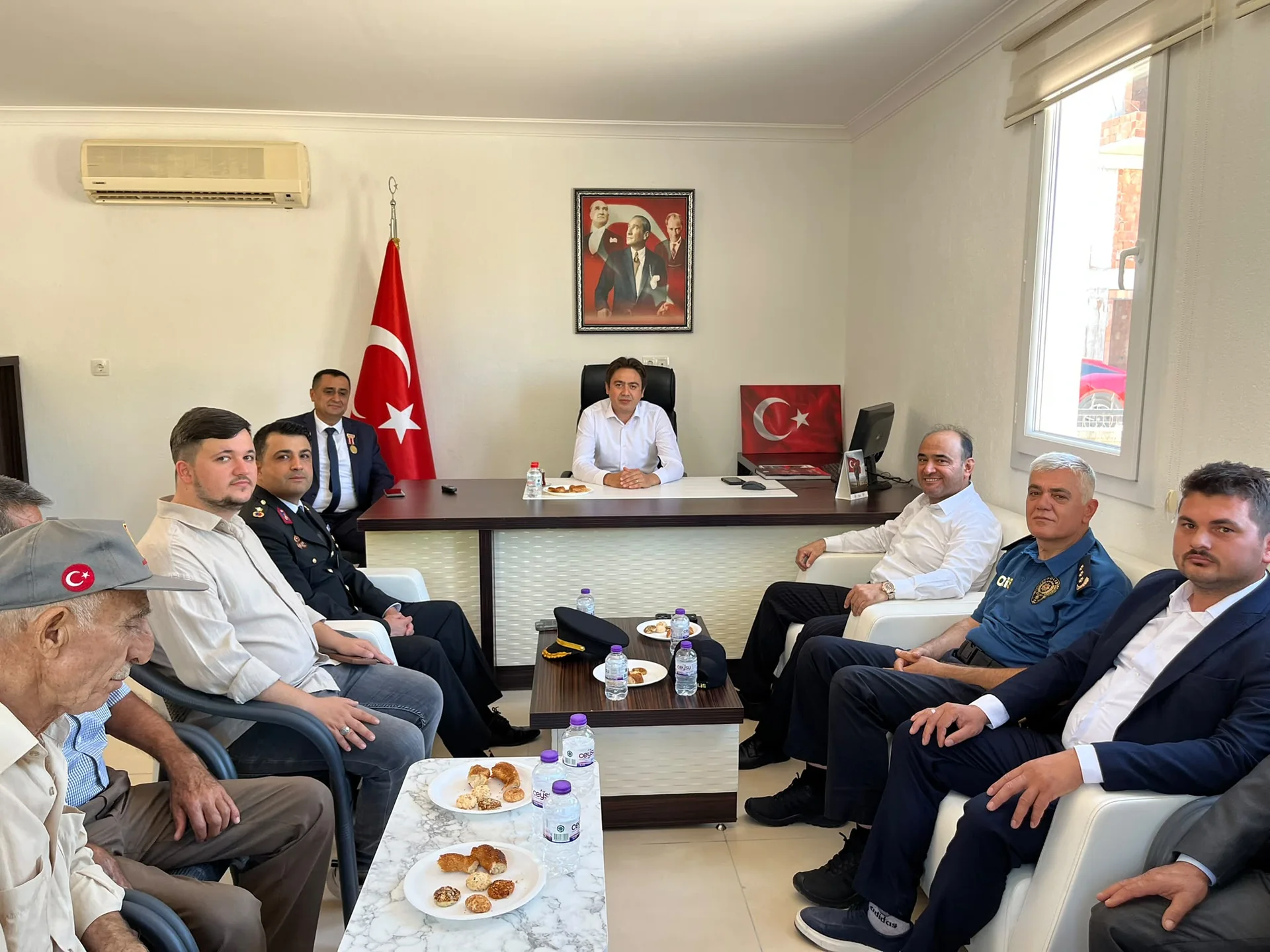 Seydikemer’de Gaziler Günü’nde Çelenk Sunma Töreni