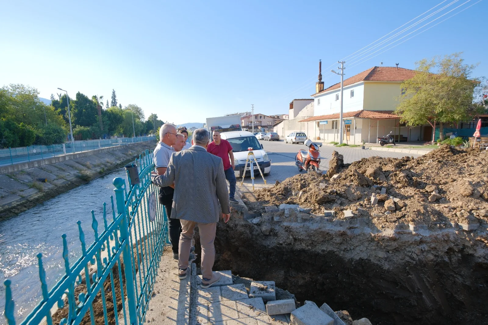 Fethiye Sanayi Sitesi’nde Drenaj Çalışmaları Başladı