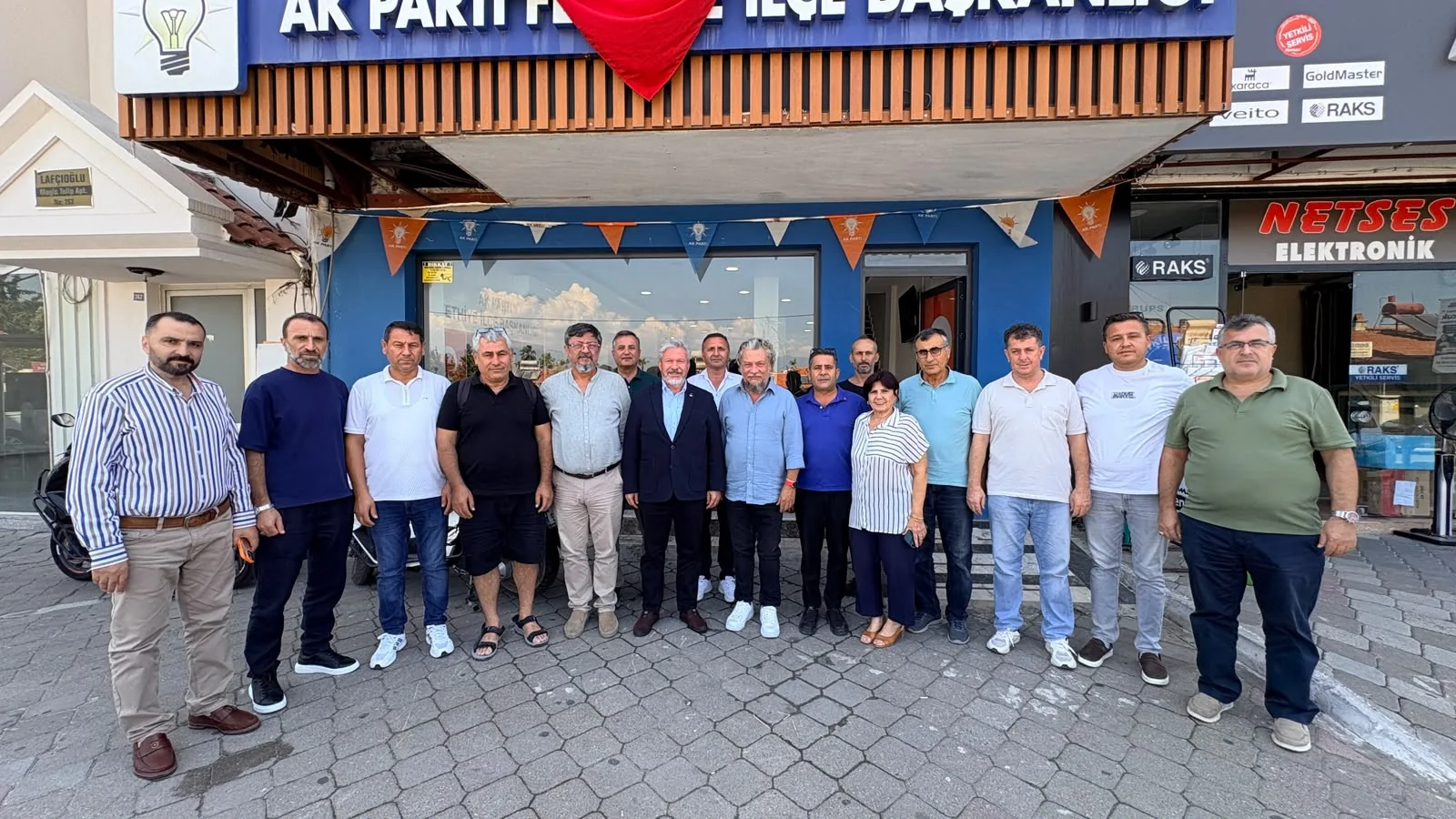 4’lü Masa’dan AK Parti Fethiye İlçe Başkanı Kadir Sarıhan’a Ziyaret