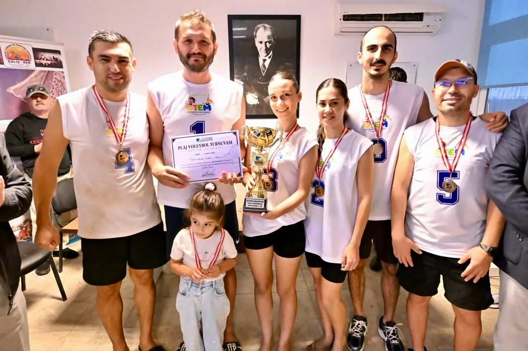 Fethiye’de Plaj Voleybolu Turnuvası Sona Erdi