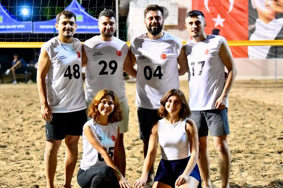 Fethiye’de Plaj Voleybolu Turnuvası Sona Erdi