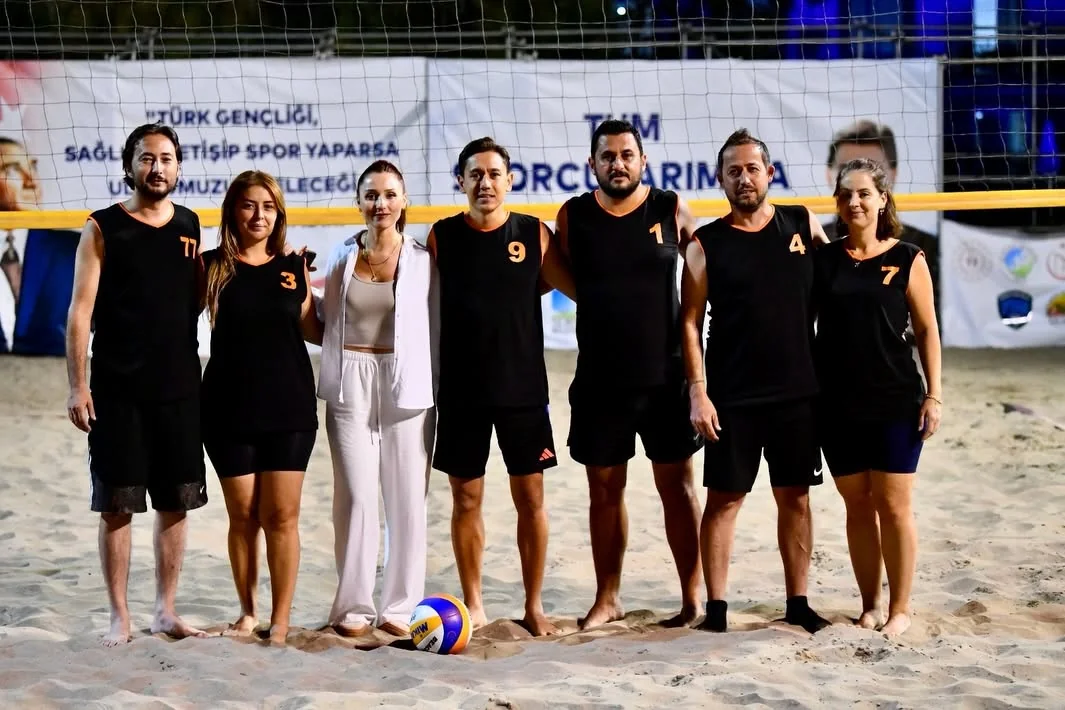 Fethiye’de Plaj Voleybolu Turnuvası Sona Erdi