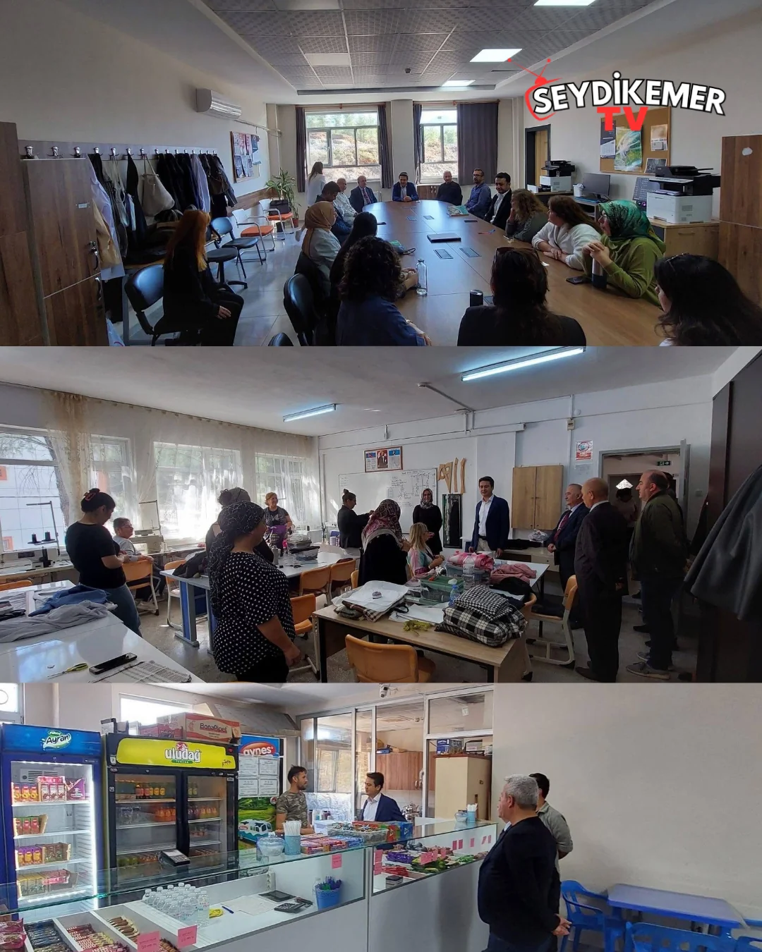 Kaymakam Dilekli’den Seydikemer’de Eğitim Kurumlarına Ziyaret