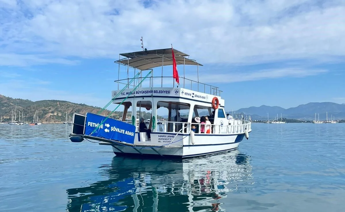 Fethiye- Şövalye Adası Seferlerinde Tek Yön Ücret 150 TL