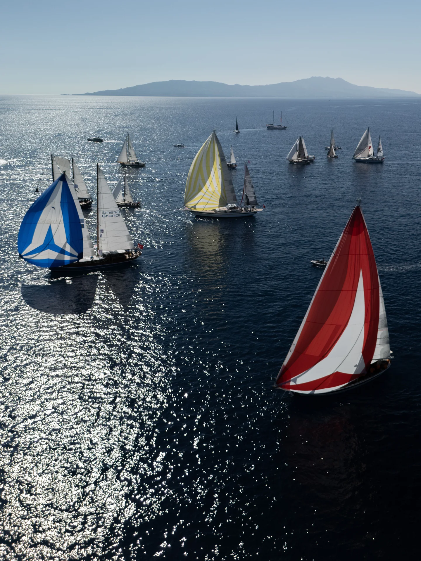 38. The Bodrum Cup Başladı: 90 Tekne Bodrum Açıklarında Yarışa Çıktı