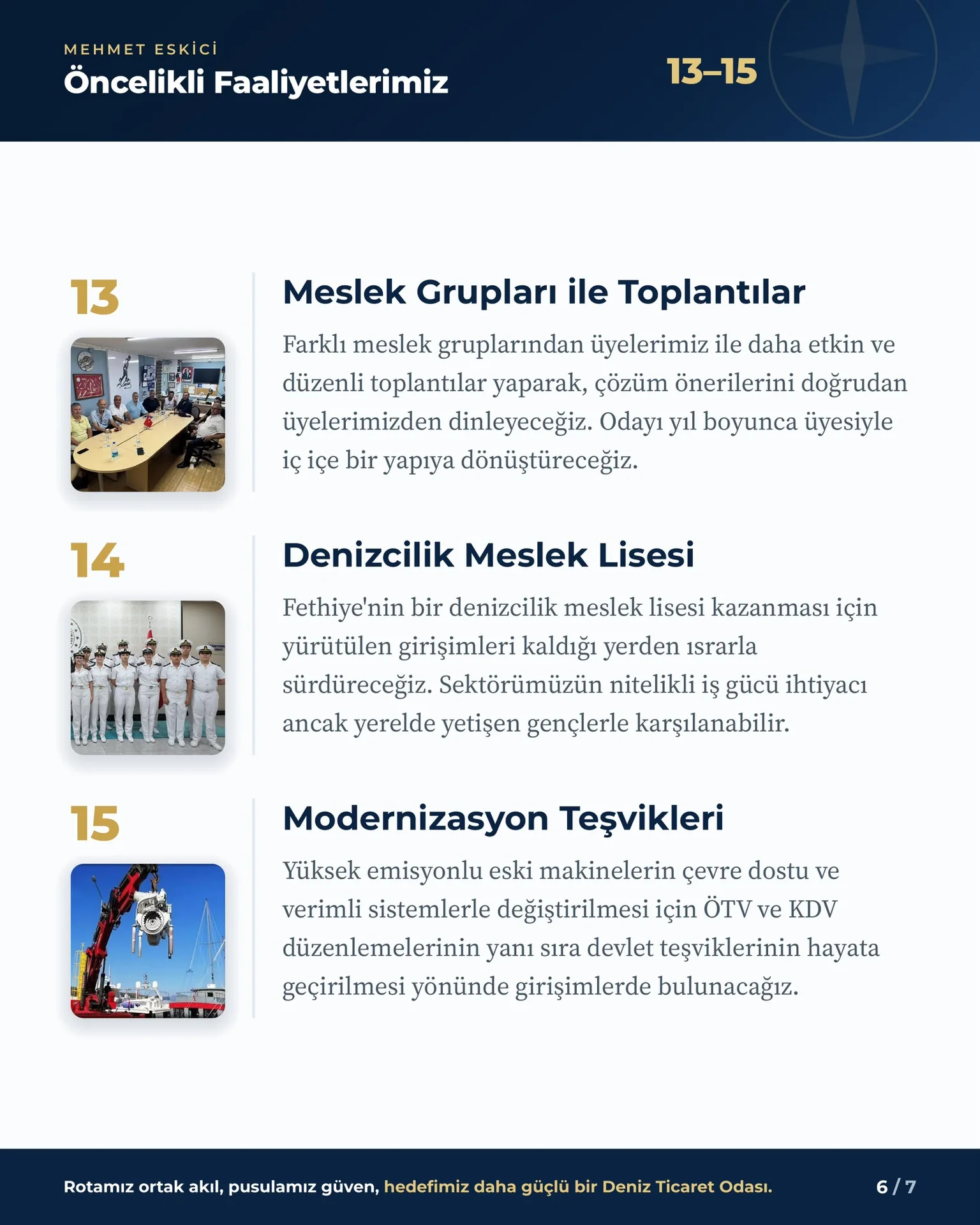 Mehmet Eskici’den Seçim Manifestosu: 'Hedeflerimizi ve Yol Haritamızı Açıkladık'