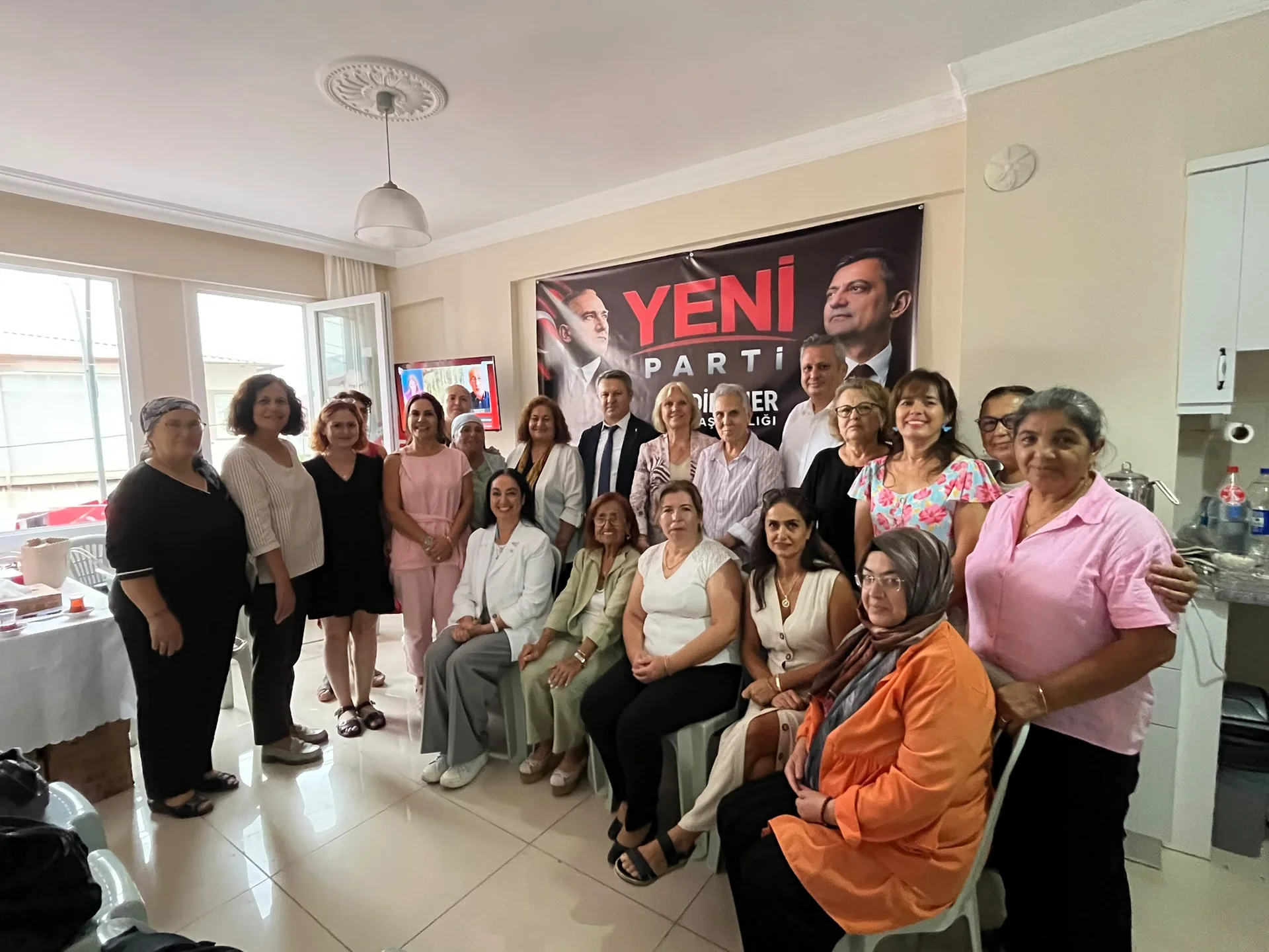 Yeni Parti Seydikemer İlçe Başkanlığı Törenle Açıldı