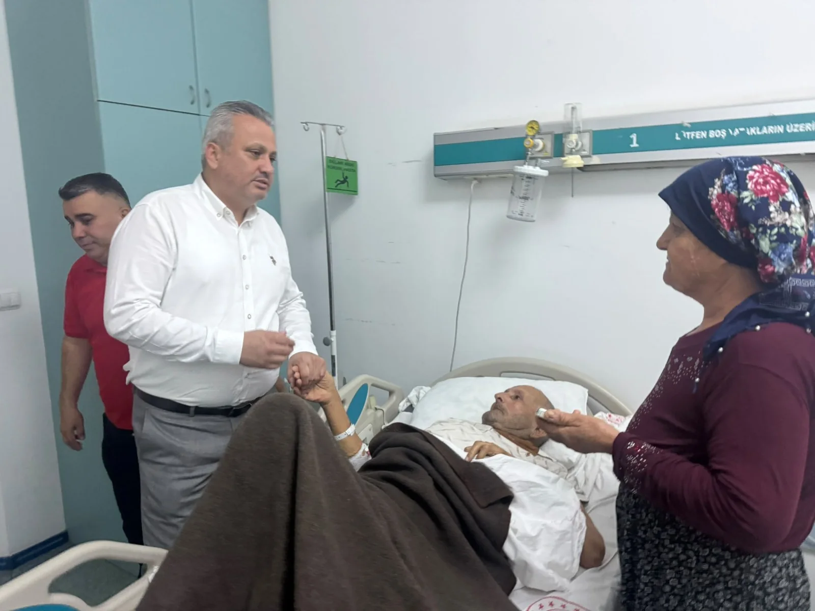 Fethiye Devlet Hastanesi'nde Yatan Hastalara Moral Ziyareti