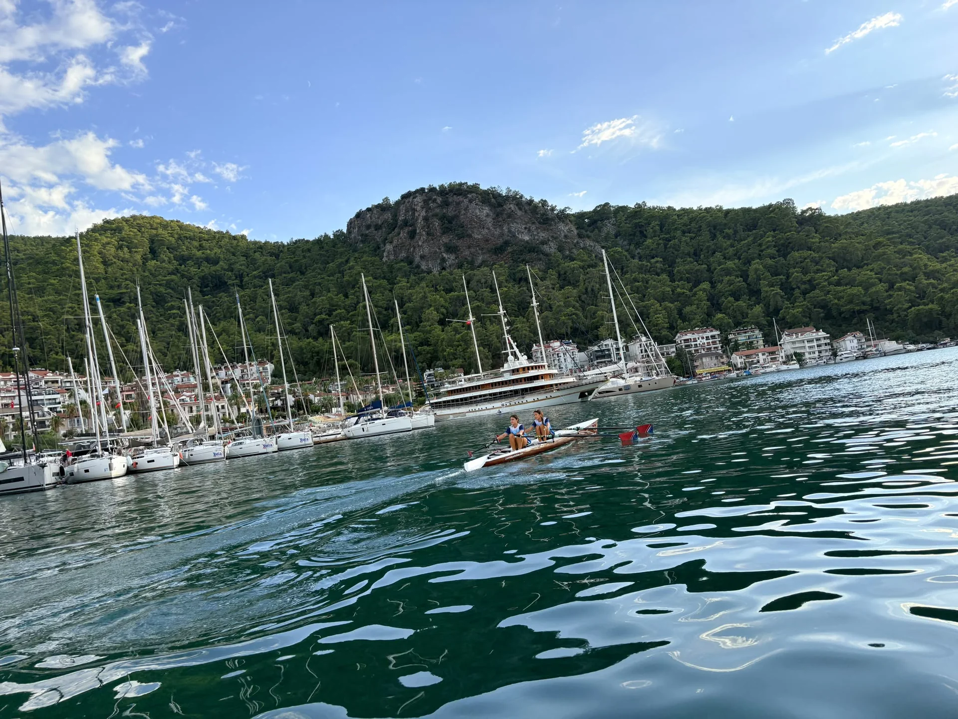 Fethiye’de Kürekler Avrupa Hareketlilik Haftası İçin Çekildi
