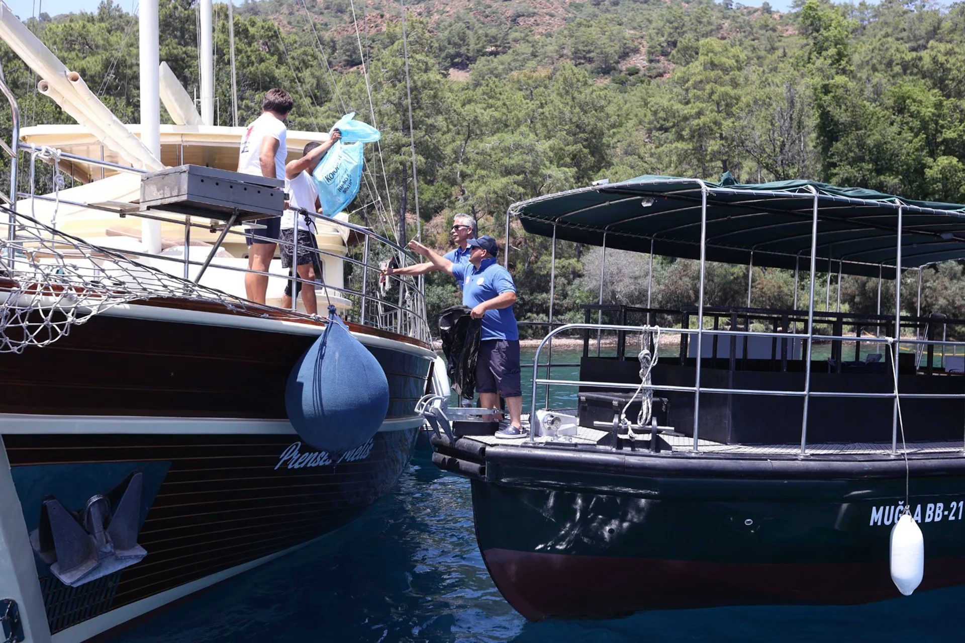 Muğla Büyükşehir’den Atık Toplayan Yeni Tekne Hamlesi