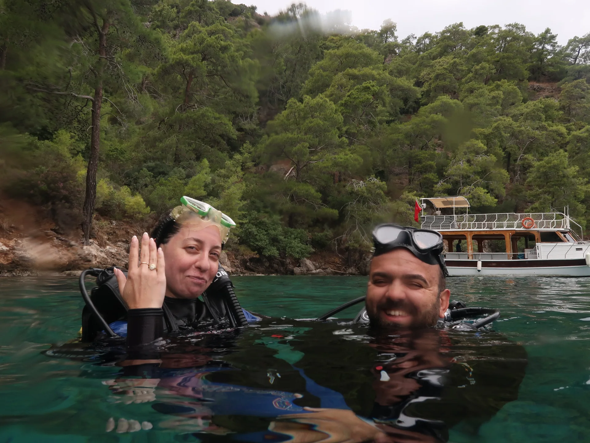 Fethiye’de Mavi Derinliklerde Romantik Anlar