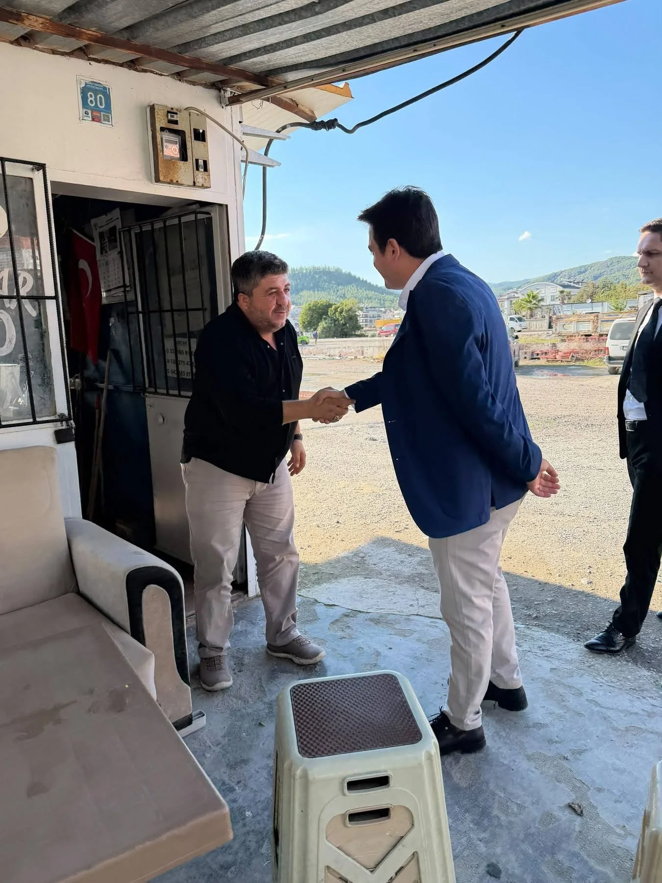 Seydikemer’de Kaymakam Dilekli’den Esnaf Ziyareti