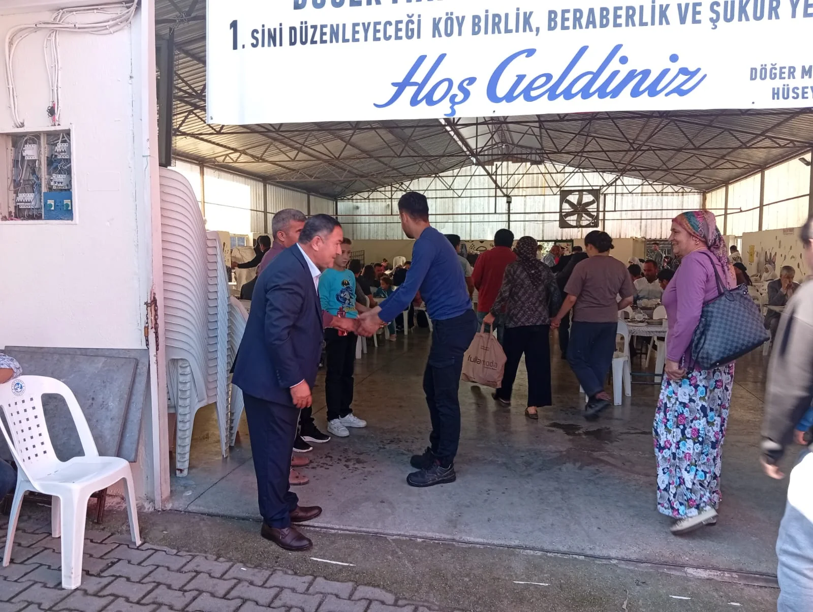 Seydikemer Döğer’de Birlik, Beraberlik Ve Şükür Yemeği