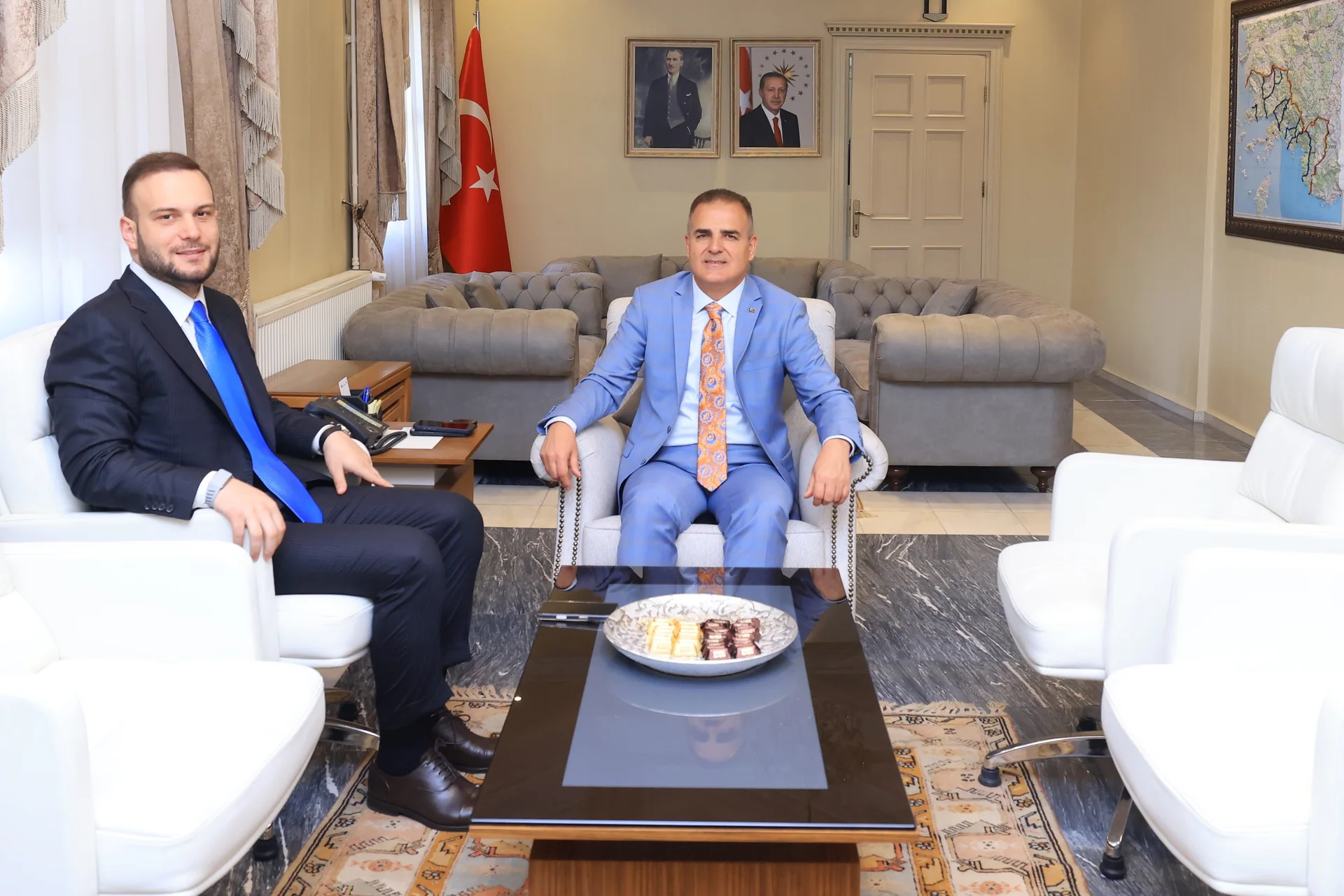 Sıfır Atık Vakfı Başkanı Ağırbaş, Muğla Valisi Akbıyık’ı Ziyaret Etti