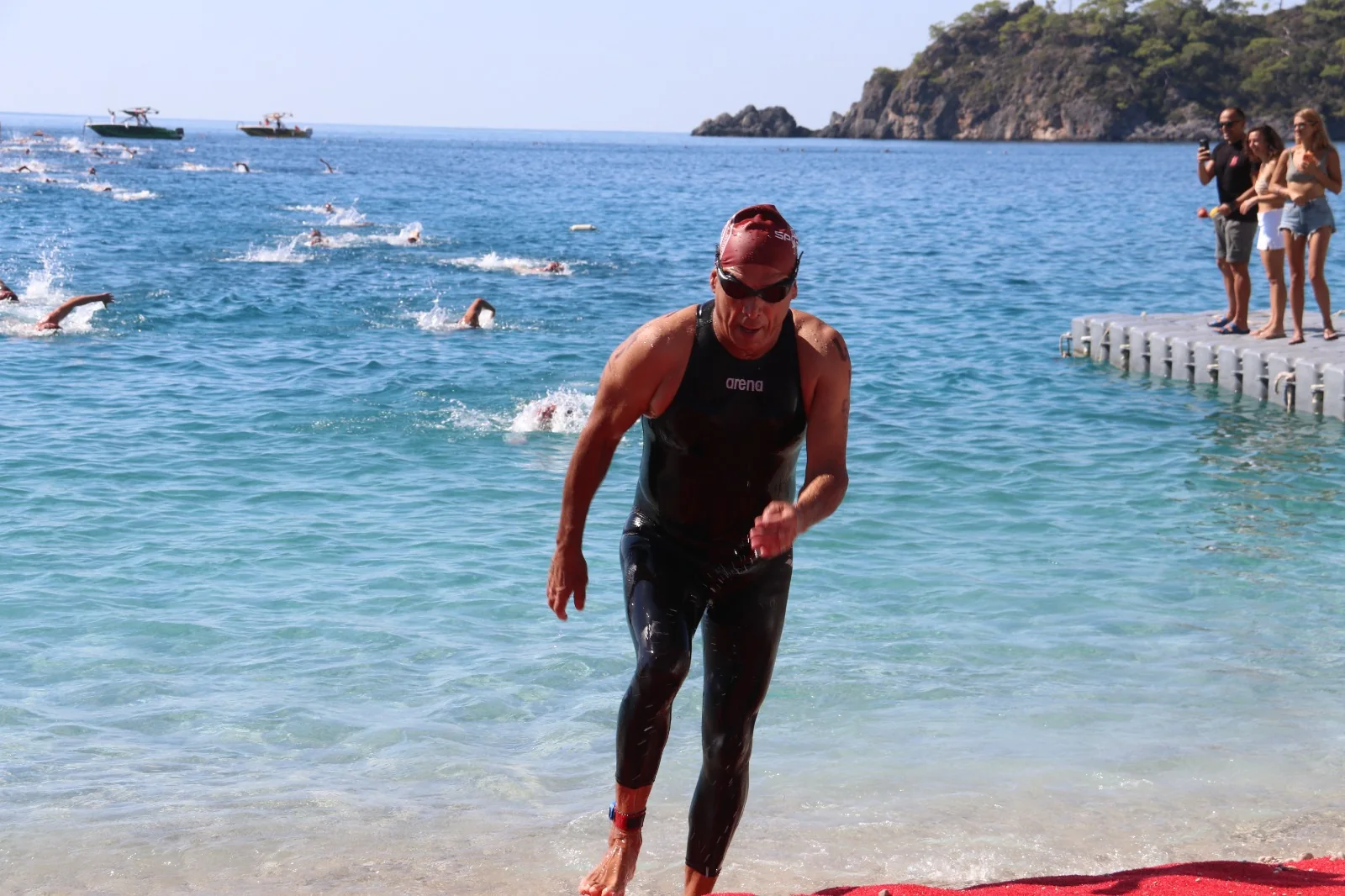 Fethiye’de Açık Su Yüzme Yarışları Başladı